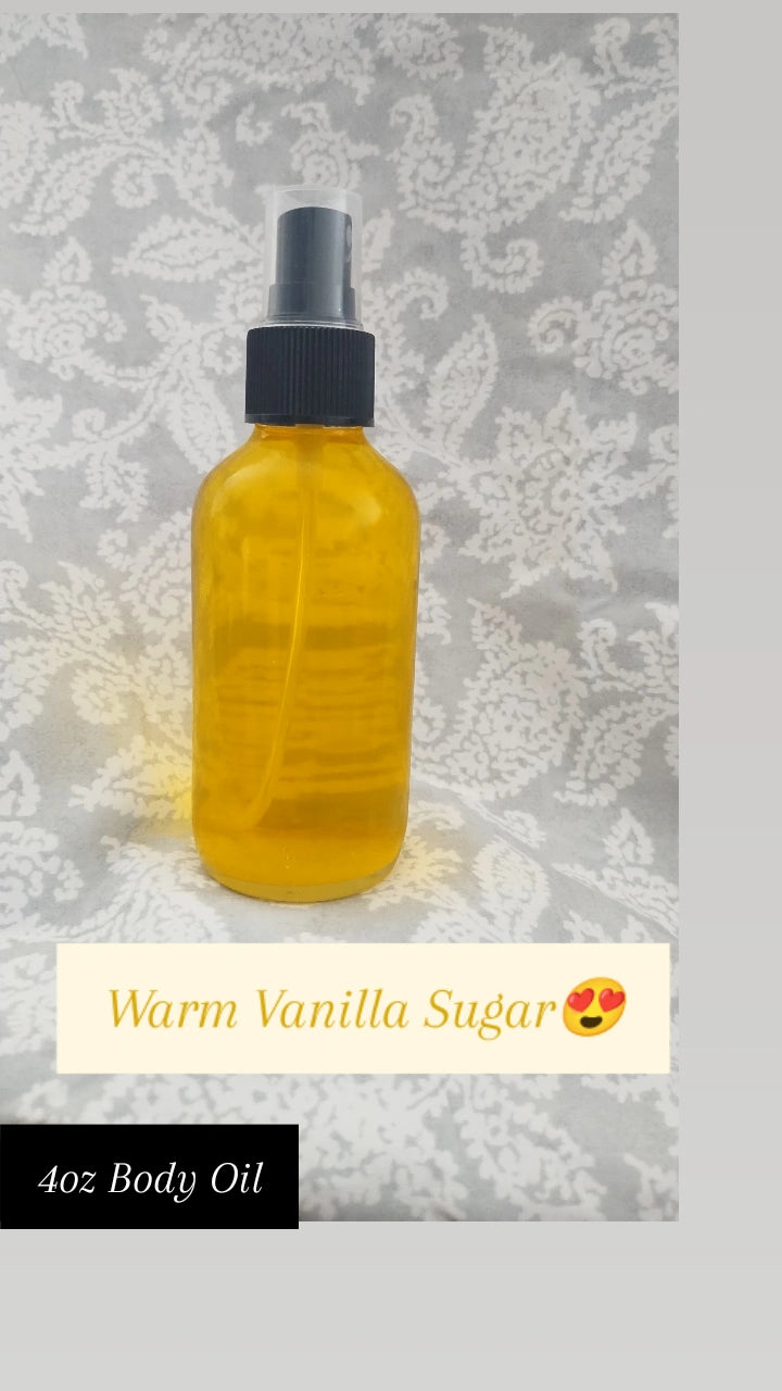 Warm Vanilla Sugar 🤎 Body Oil Spray