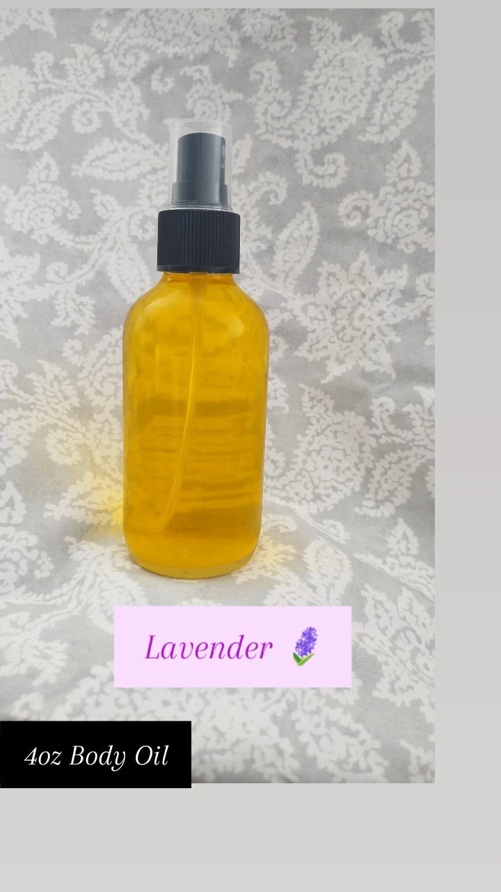 Lavender Body Oil Spray