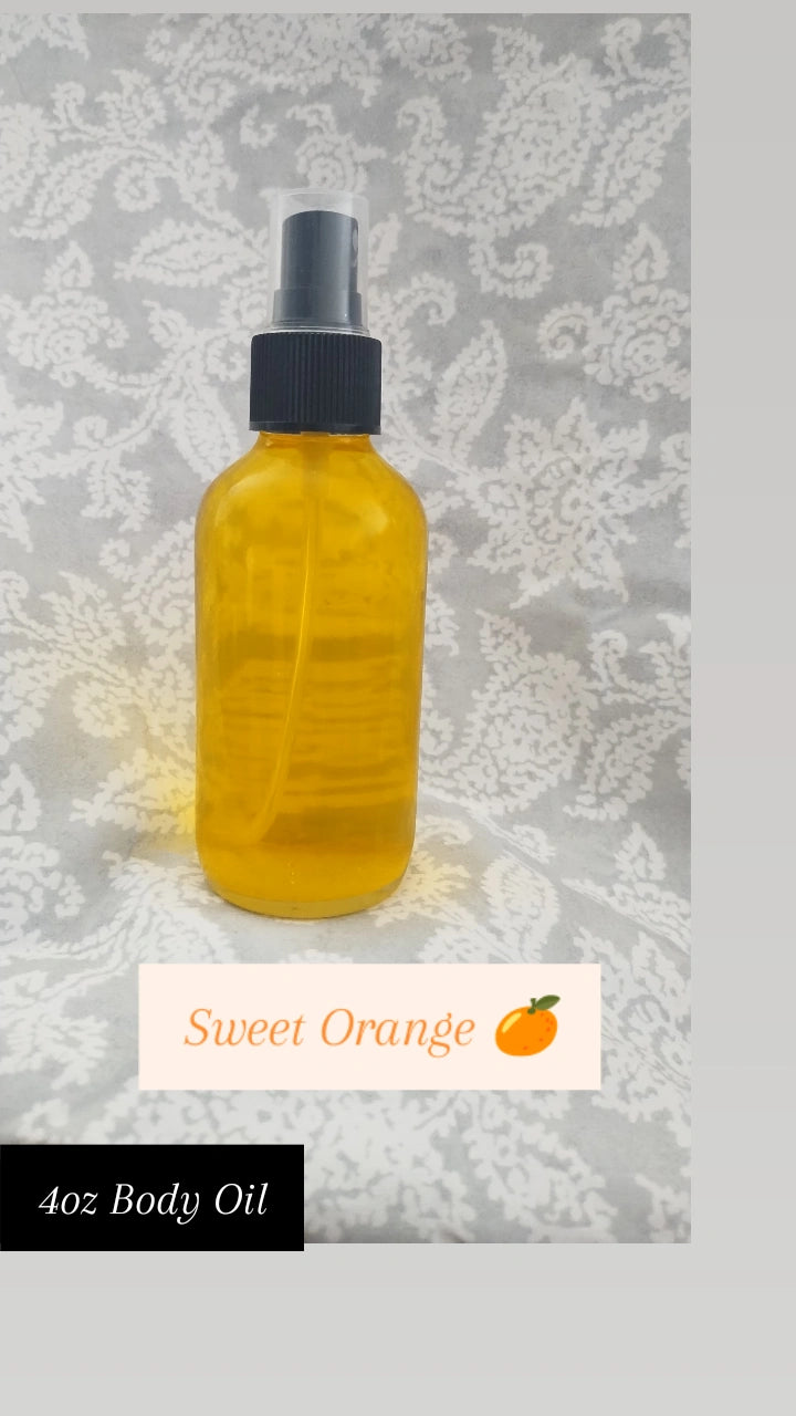Sweet Orange Body Oil Spray