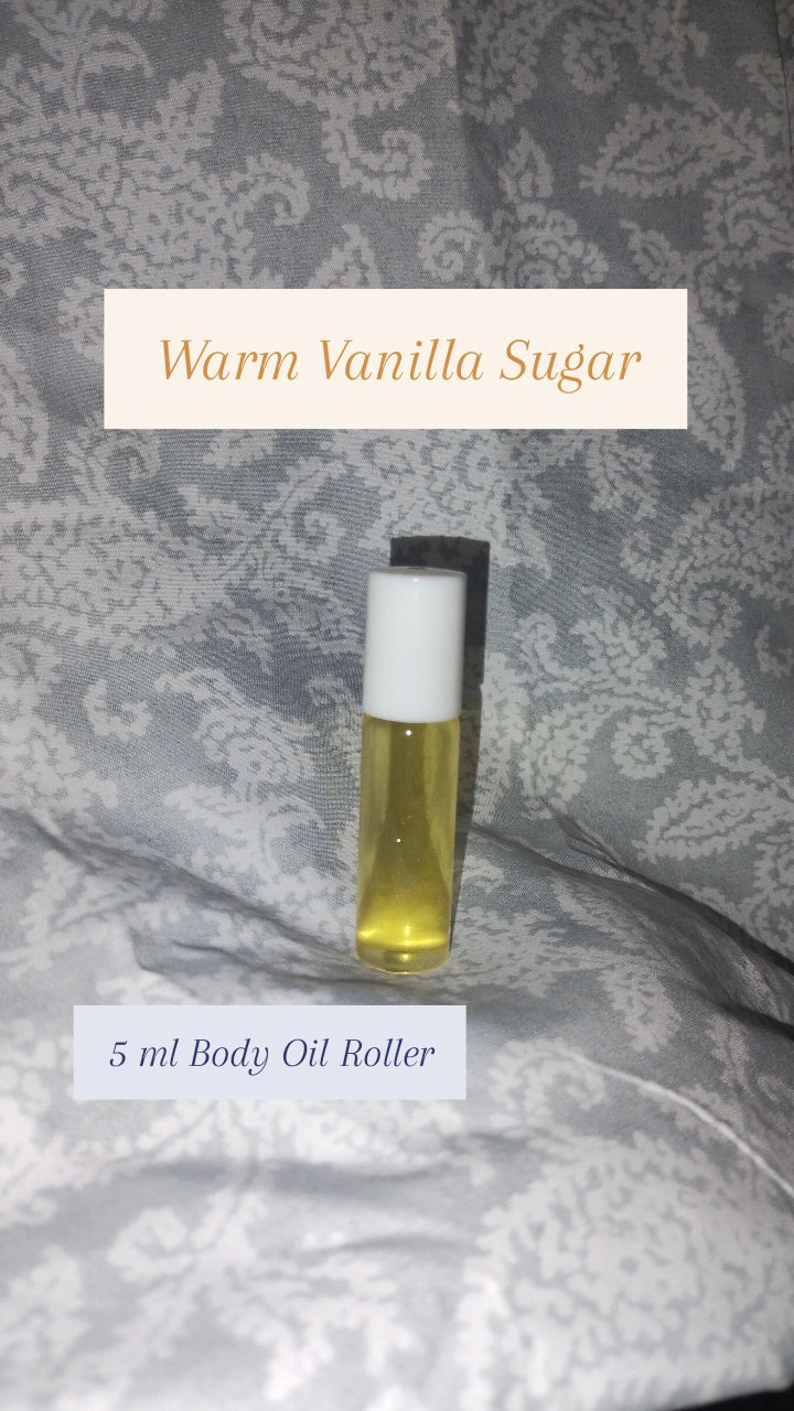 Warm Vanilla Sugar🤎 mini body oil roller